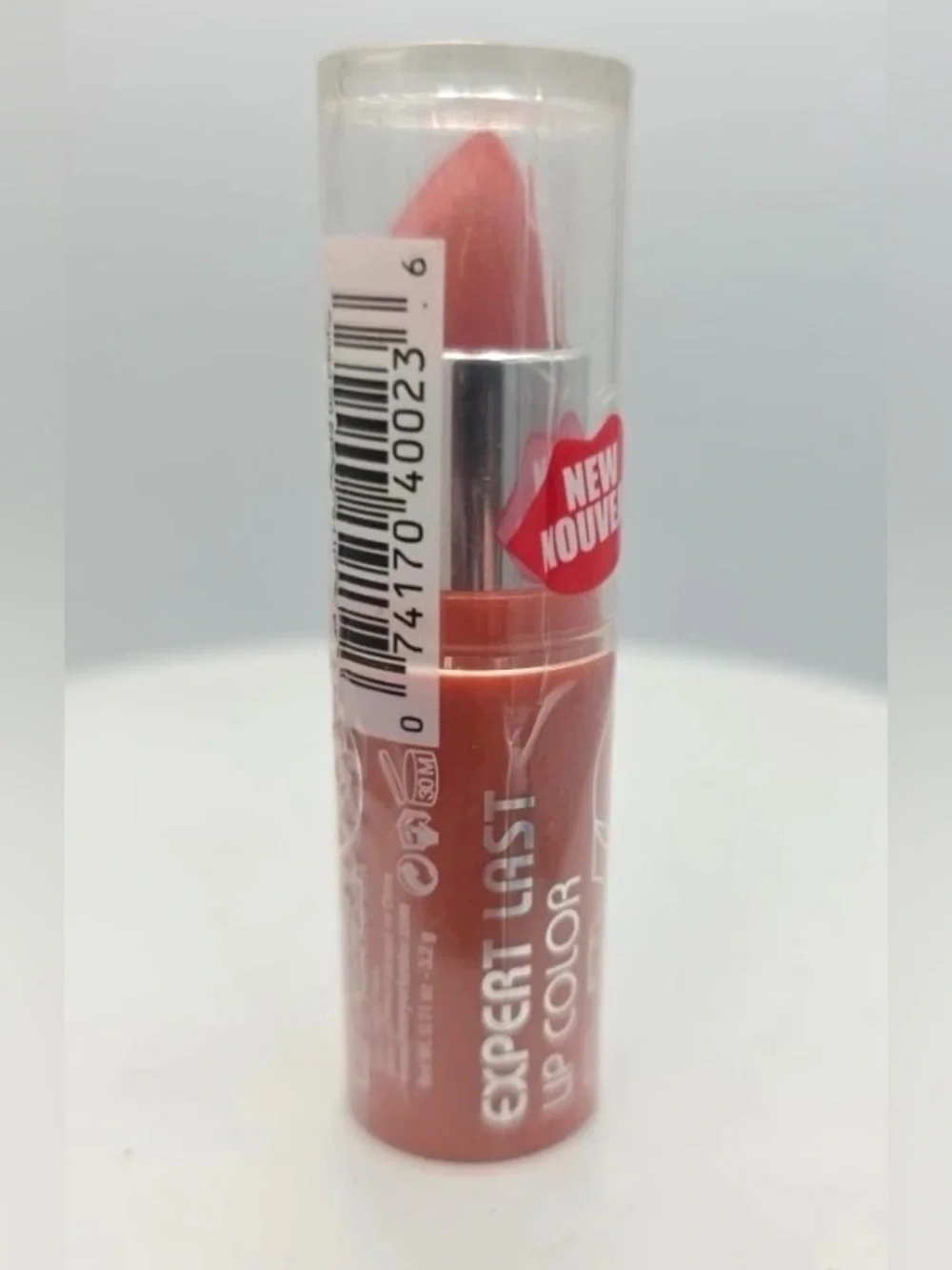 NYC PEACH FIZZ Expert Last Lip Color - Peachy Coral